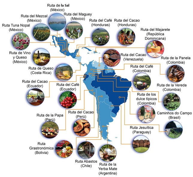 Las rutas agroalimentarias en América Latina: concepto, situación y perspectivas&nbsp;(artículo)
