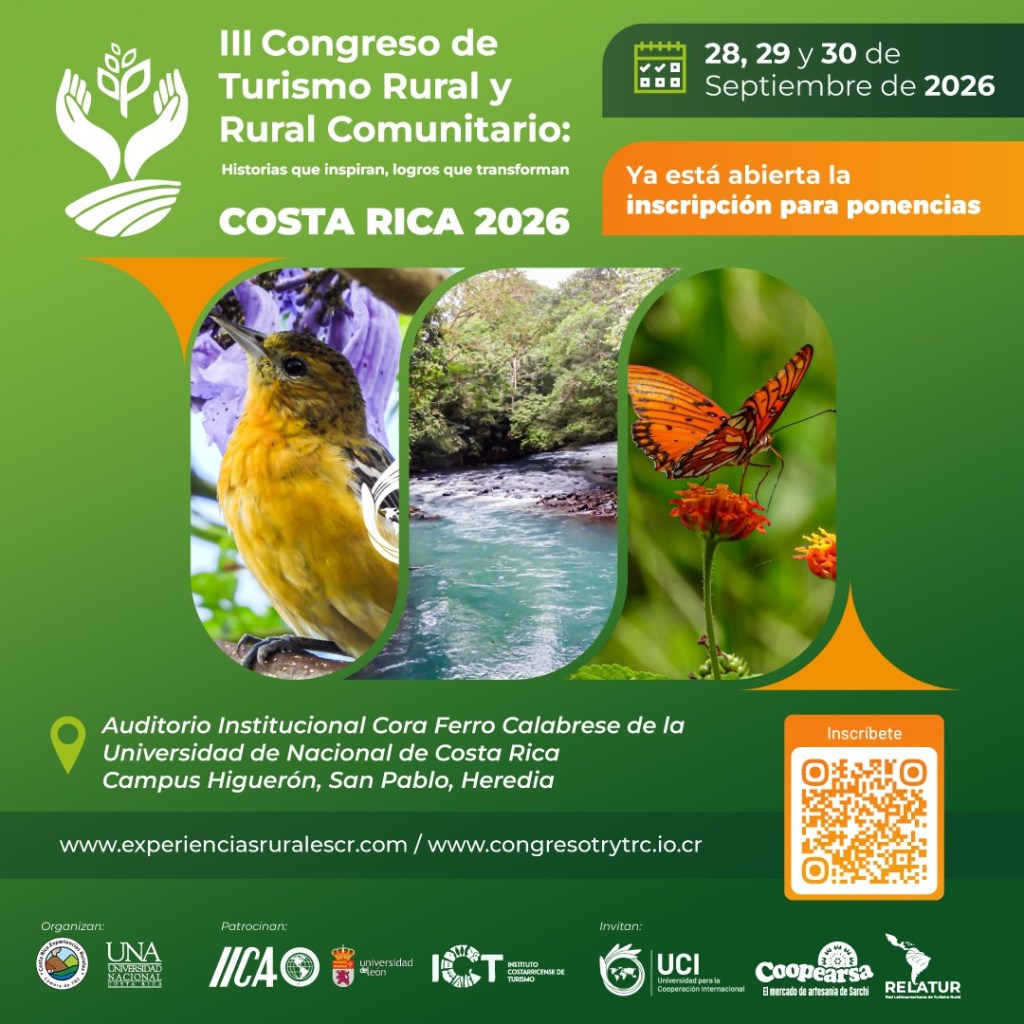 3er Congreso de Turismo Rural y Rural Comunitario de Costa&nbsp;Rica